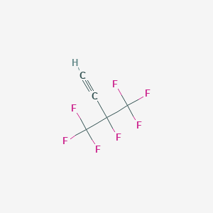 3,4,4,4-Tetrafluoro-3-(trifluoromethyl)but-1-yne