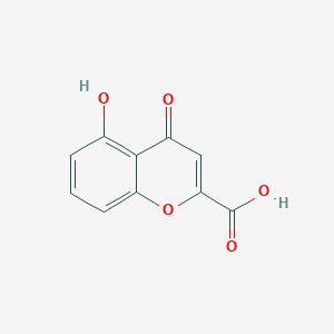 molecular formula C10H6O5 B1597446 5-羟基-4-氧代-4H-香豆素-2-羧酸 CAS No. 53878-47-0