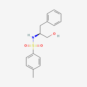 molecular formula C16H19NO3S B1597449 （S）-（-）-N-[1-（羟甲基）-2-苯乙基]-4-甲基苯磺酰胺 CAS No. 82495-70-3