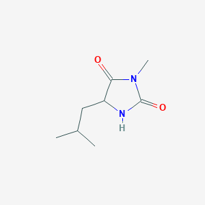 molecular formula C8H14N2O2 B1597451 3-methy-5-isobutylhydantion CAS No. 675854-31-6