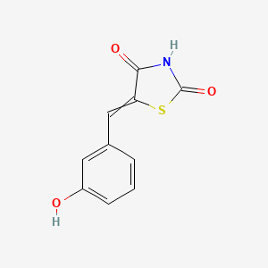 (E)-5-(3-Hydroxybenzylidene)thiazolidine-2,4-dione