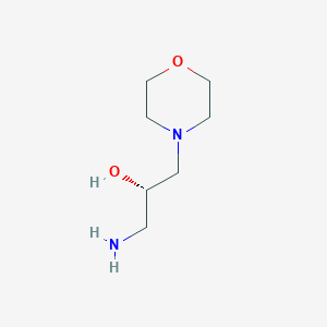 molecular formula C7H16N2O2 B1597474 (S)-1-Amino-3-morpholinopropan-2-ol CAS No. 452105-36-1
