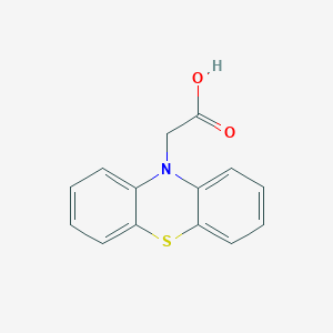 molecular formula C14H11NO2S B1597480 吩噻嗪-10-乙酸 CAS No. 25244-68-2
