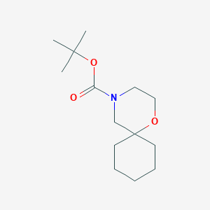 molecular formula C14H25NO3 B1597481 4-Boc-1-氧杂-4-氮杂螺[5.5]十一烷 CAS No. 271245-38-6