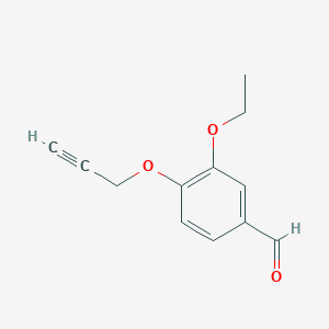 B1597486 3-Ethoxy-4-prop-2-ynyloxy-benzaldehyde CAS No. 428847-37-4