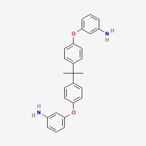 molecular formula C27H26N2O2 B1597487 2,2-双[4-(3-氨基苯氧基)苯基]丙烷 CAS No. 87880-61-3