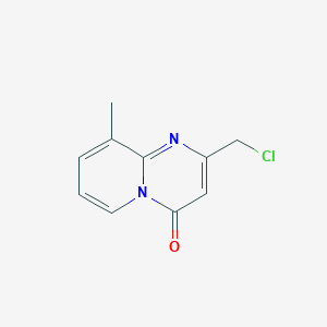 molecular formula C10H9ClN2O B1597489 2-(氯甲基)-9-甲基-4H-吡啶并[1,2-a]嘧啶-4-酮 CAS No. 796067-44-2