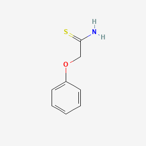 molecular formula C8H9NOS B1597503 2-苯氧基乙硫酰胺 CAS No. 35370-80-0