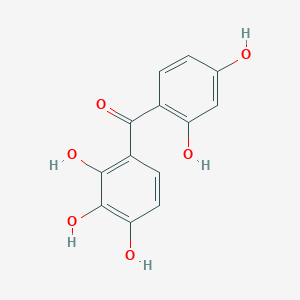 molecular formula C13H10O6 B1597504 2,2',3,4,4'-Pentahydroxybenzophenone CAS No. 92379-42-5