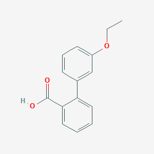 molecular formula C15H14O3 B1597524 3'-乙氧基联苯-2-羧酸 CAS No. 669713-70-6