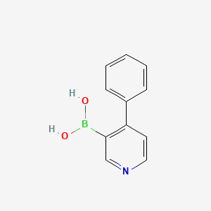 molecular formula C11H10BNO2 B1597547 (4-苯基吡啶-3-基)硼酸 CAS No. 1029654-15-6