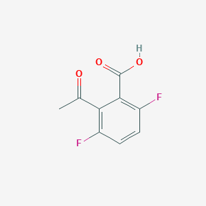 2-Acetyl-3,6-difluorobenzoic acid