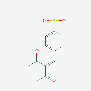 molecular formula C13H14O4S B159756 Orazipone CAS No. 137109-78-5