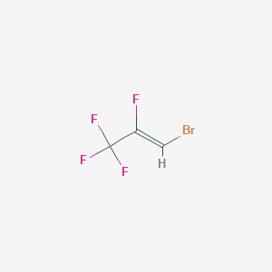 molecular formula C3HBrF4 B1597571 1-溴-2,3,3,3-四氟丙烯 CAS No. 666-32-0