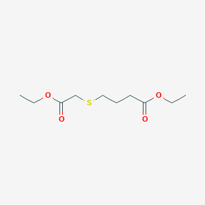 molecular formula C10H18O4S B1597572 4-[(2-乙氧基-2-氧代乙基)硫代]丁酸乙酯 CAS No. 63449-37-6