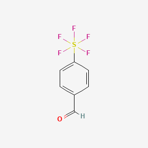 B1597573 4-(Pentafluorothio)benzaldehyde CAS No. 401892-84-0