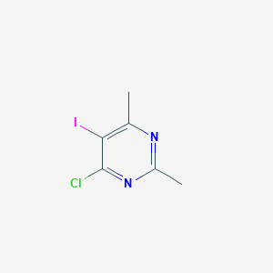 molecular formula C6H6ClIN2 B1597617 4-氯-5-碘-2,6-二甲基嘧啶 CAS No. 83410-16-6