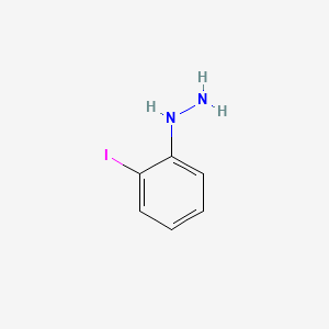 molecular formula C6H7IN2 B1597618 (2-Iodophenyl)hydrazine CAS No. 50914-15-3