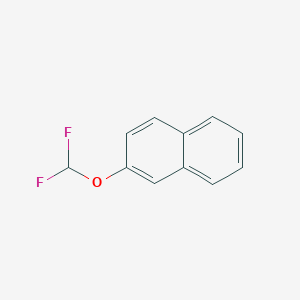 molecular formula C11H8F2O B1597621 2-(Difluoromethoxy)naphthalene CAS No. 712-79-8