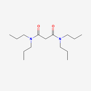 molecular formula C15H30N2O2 B1597633 N,N,N',N'-四丙基丙二酰胺 CAS No. 143356-43-8