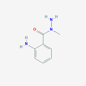 molecular formula C8H11N3O B1597638 2-氨基-N-甲基苯甲酰肼 CAS No. 59169-69-6