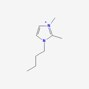 molecular formula C9H17N2+ B1597642 1-丁基-2,3-二甲基-1H-咪唑-3-ium CAS No. 108203-89-0