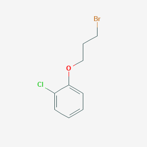 molecular formula C9H10BrClO B1597664 1-(3-溴丙氧基)-2-氯苯 CAS No. 50912-59-9