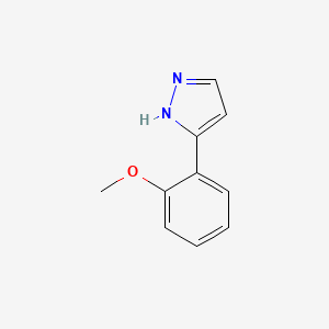 B1597669 3-(2-Methoxyphenyl)-1H-pyrazole CAS No. 59843-63-9