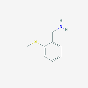 molecular formula C8H11NS B1597670 2-(甲硫基)苄胺 CAS No. 56004-83-2