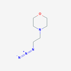 molecular formula C6H12N4O B1597671 4-(2-アジドエチル)モルホリン CAS No. 660395-39-1