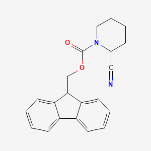 molecular formula C21H20N2O2 B1597695 2-Cyano-1-N-Fmoc-piperidine CAS No. 672310-10-0