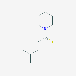 molecular formula C11H21NS B1597700 4-甲基-1-(哌啶-1-基)戊烷-1-硫酮 CAS No. 289677-13-0