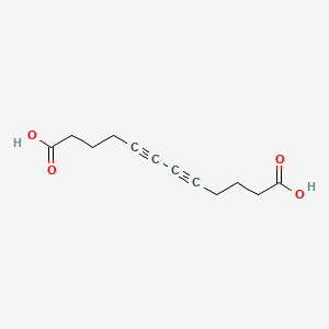 molecular formula C12H14O4 B1597708 5,7-十二二炔二酸 CAS No. 28393-04-6