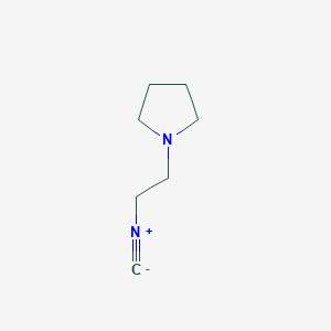 molecular formula C7H12N2 B1597711 1-(2-Isocyanoethyl)pyrrolidine CAS No. 2920-10-7