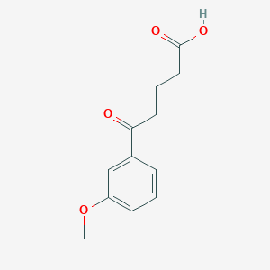 molecular formula C12H14O4 B1597712 5-(3-Methoxyphenyl)-5-oxovaleric acid CAS No. 845781-34-2