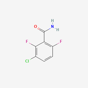 molecular formula C7H4ClF2NO B1597751 3-Chloro-2,6-difluorobenzamide CAS No. 261762-41-8