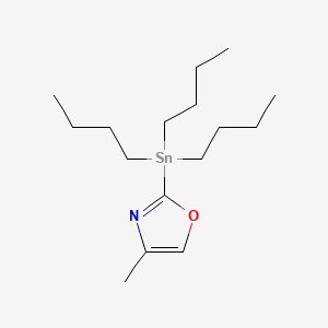 molecular formula C16H31NOSn B1597755 4-Methyl-2-(tributylstannyl)oxazole CAS No. 616239-57-7
