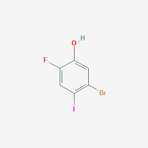 B1597764 5-Bromo-2-fluoro-4-iodophenol CAS No. 530141-46-9