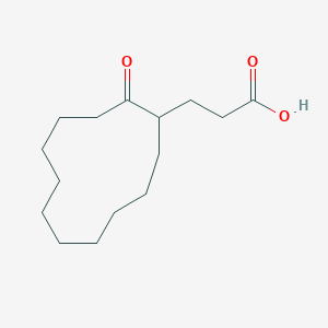 B1597771 3-(2-Oxocyclododecyl)propanoic acid CAS No. 22575-75-3