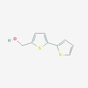 molecular formula C9H8OS2 B1597777 (5-Thiophen-2-ylthiophen-2-yl)methanol CAS No. 3515-30-8