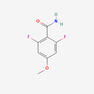 molecular formula C8H7F2NO2 B1597783 2,6-二氟-4-甲氧基苯甲酰胺 CAS No. 125369-57-5