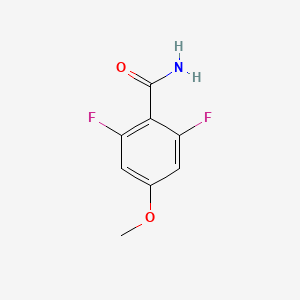 molecular formula C8H7F2NO2 B1597783 2,6-Difluoro-4-methoxybenzamide CAS No. 125369-57-5