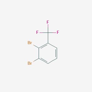 molecular formula C7H3Br2F3 B1597786 1,2-Dibromo-3-(trifluoromethyl)benzene CAS No. 493038-92-9