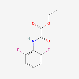 molecular formula C10H9F2NO3 B1597788 Ethyl 2-(2,6-difluoroanilino)-2-oxoacetate CAS No. 648408-62-2