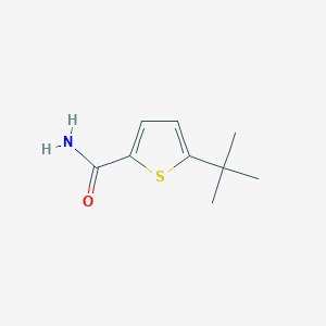 5-Tert-butylthiophene-2-carboxamide