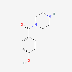 (4-Hydroxy-phenyl)-piperazin-1-yl-methanone