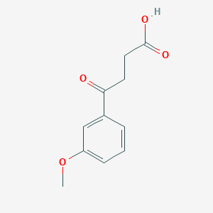 molecular formula C11H12O4 B1597815 4-(3-Methoxyphenyl)-4-oxobutanoic acid CAS No. 38102-67-9