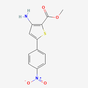 Methyl 3-amino-5-(4-nitrophenyl)thiophene-2-carboxylate