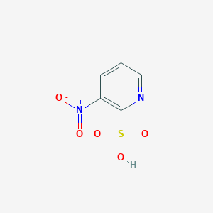 molecular formula C5H4N2O5S B1597846 3-nitropyridine-2-sulfonic Acid CAS No. 54247-50-6