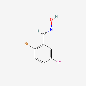molecular formula C7H5BrFNO B1597861 2-Bromo-5-fluorobenzaldoxime CAS No. 202865-62-1